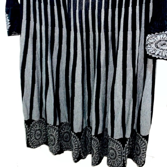 Open Front Longline Cardigan Sweater - Picture 6 of 7